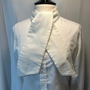 Ladies Riding Shirt with Stock Tie & Vintage Hat    DISCOUNTED SHIPPING
